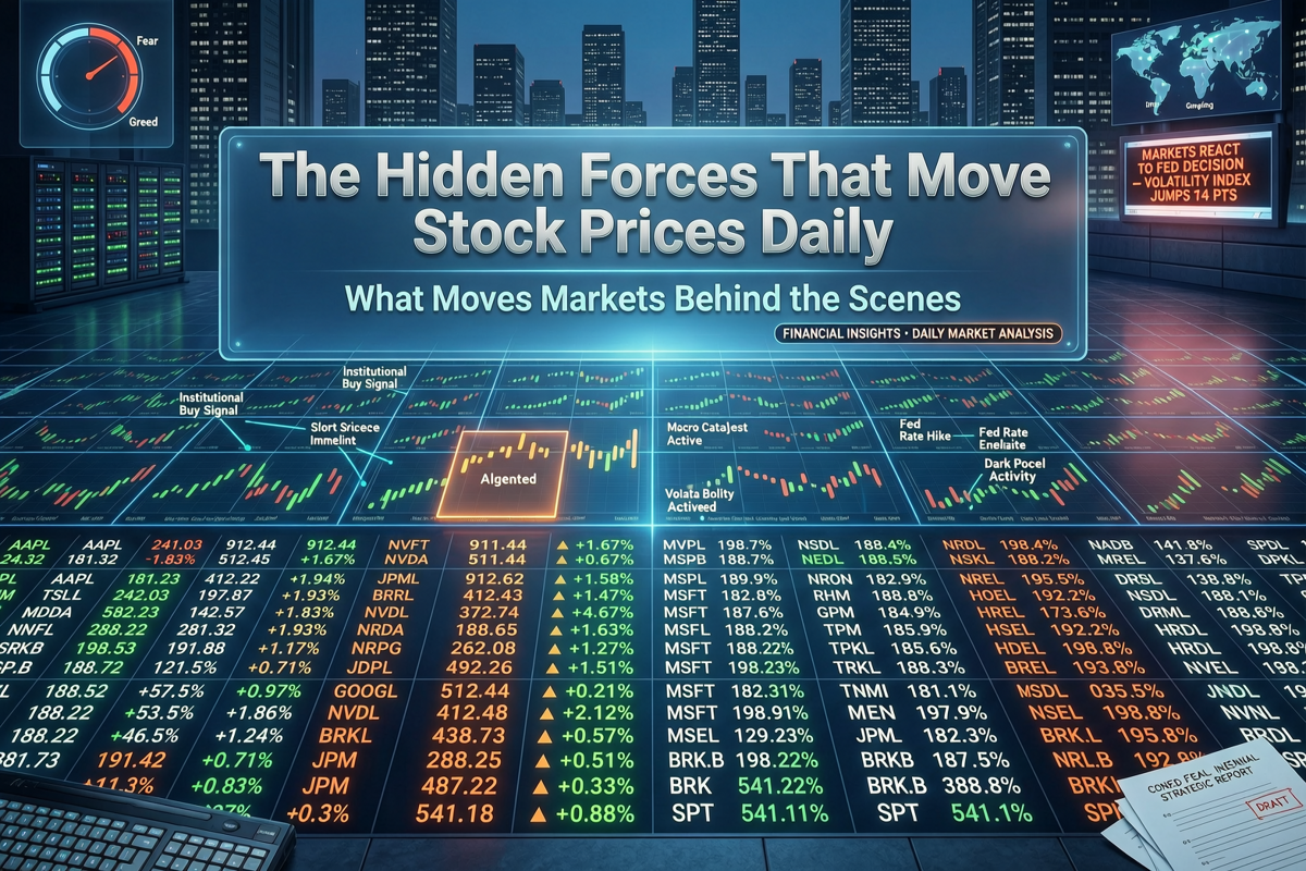 The Hidden Forces That Move Stock Prices Daily