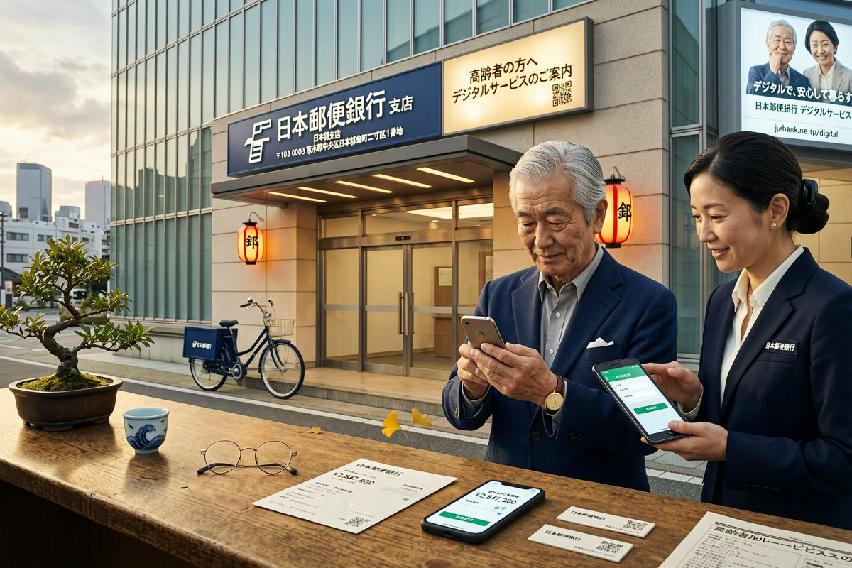Japan Post Bank: Tradition Meets Digital in an Aging Japan