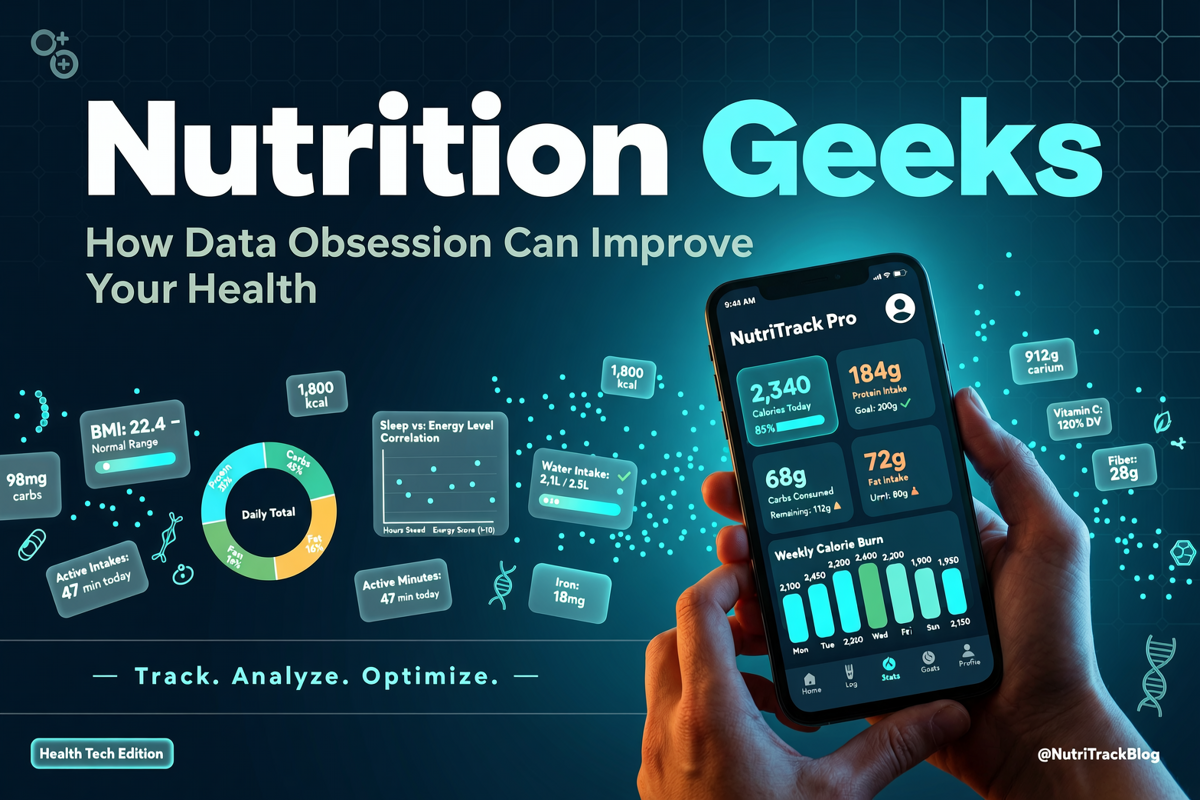 Nutrition Geeks: How Data Obsession Can Improve Your Health