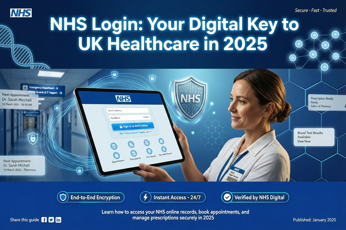 NHS Login: Your Digital Key to UK Healthcare in 2025