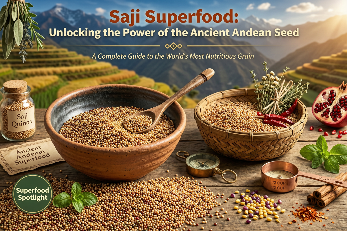 Saji Superfood: Unlocking the Power of the Ancient Andean Seed