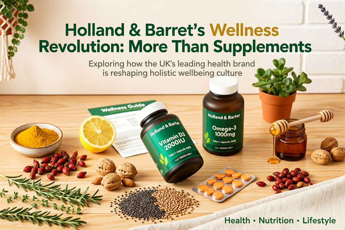 Holland & Barrett's Wellness Revolution: More Than Supplements