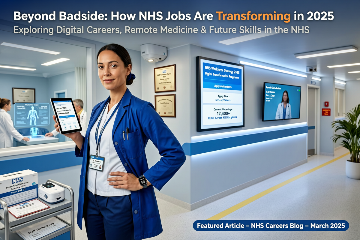 Beyond Bedside: How NHS Jobs Are Transforming in 2025