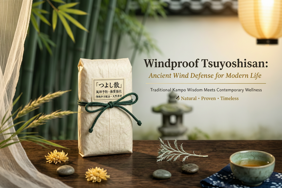 Windproof Tsuyoshisan: Ancient Wind Defense for Modern Life
