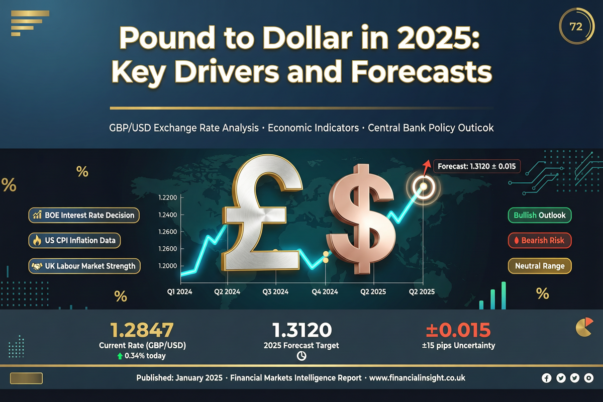 Pound to Dollar in 2025: Key Drivers and Forecasts