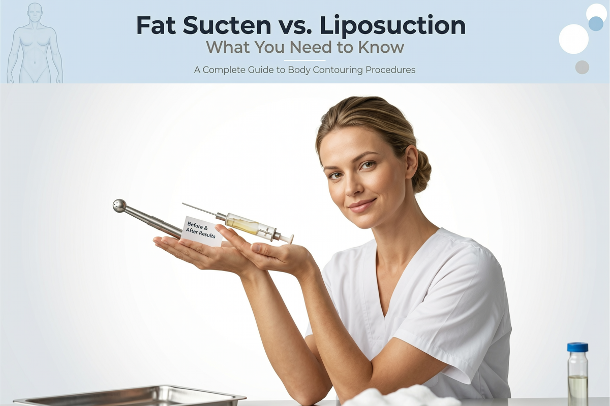 Fat Suction vs. Liposuction: What You Need to Know