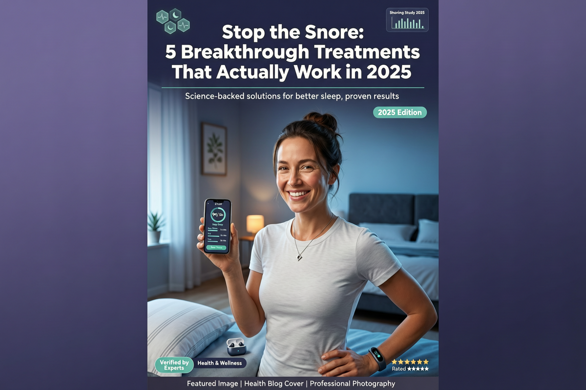 Stop the Snore: 5 Breakthrough Treatments That Actually Work in 2025