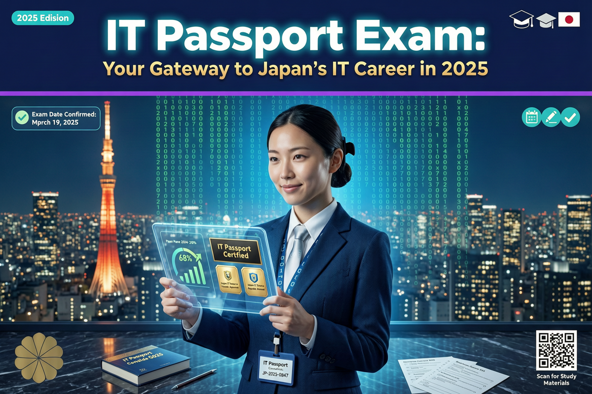 IT Passport Exam: Your Gateway to Japan's IT Career in 2025