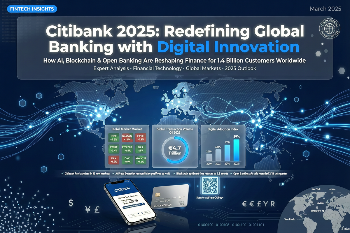 Citibank 2025: Redefining Global Banking with Digital Innovation