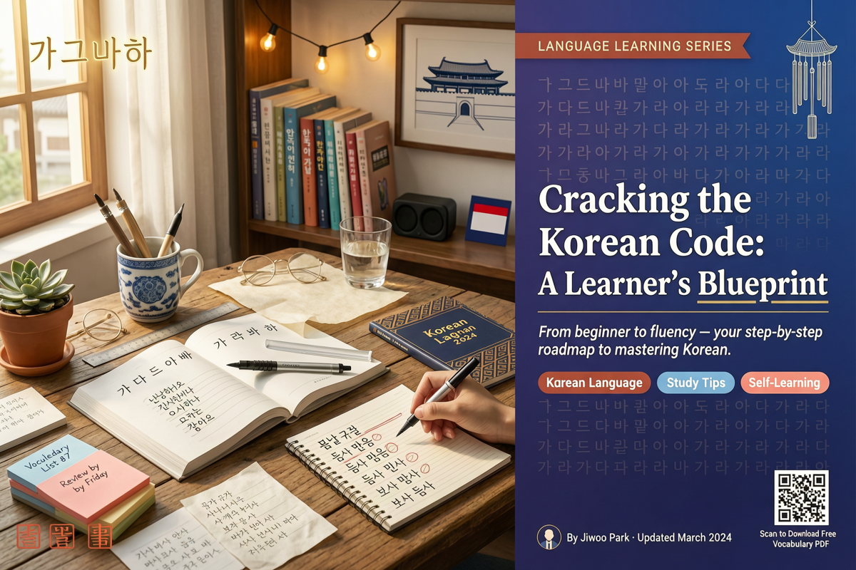 Cracking the Korean Code: A Learner's Blueprint