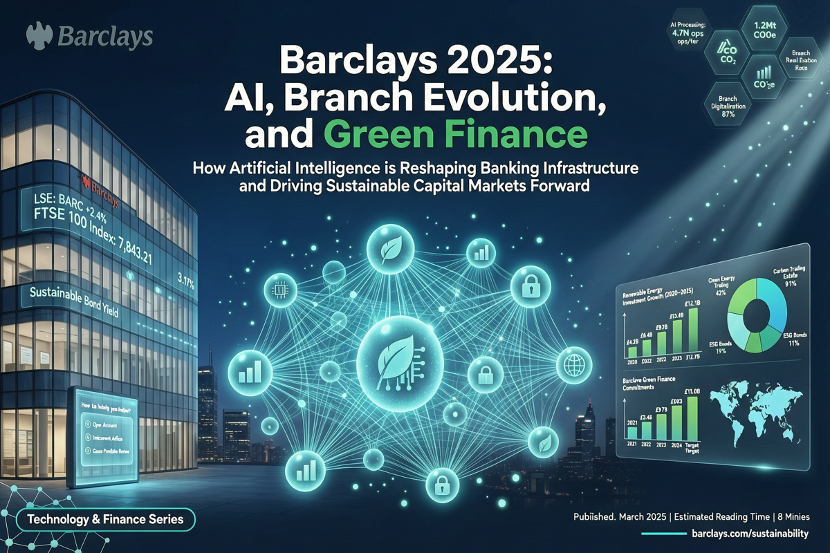 Barclays 2025: AI, Branch Evolution, and Green Finance