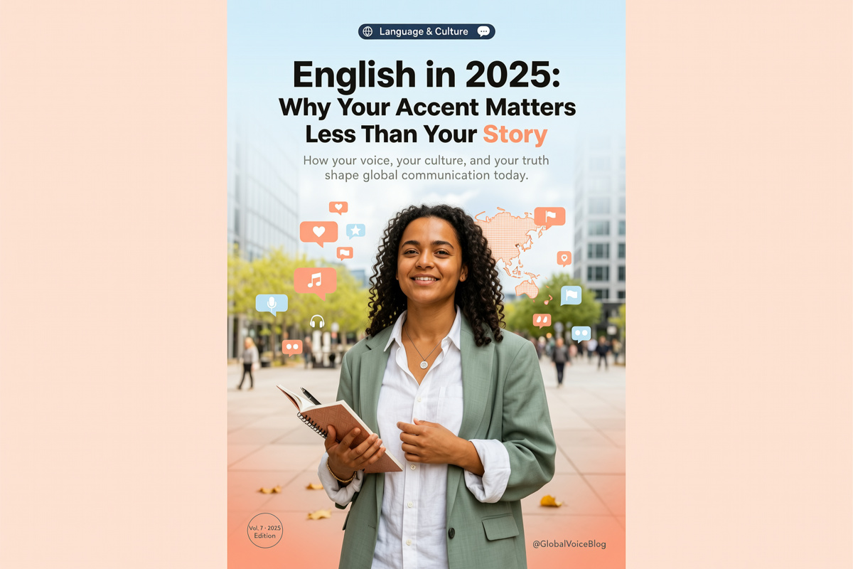 English in 2025: Why Your Accent Matters Less Than Your Story