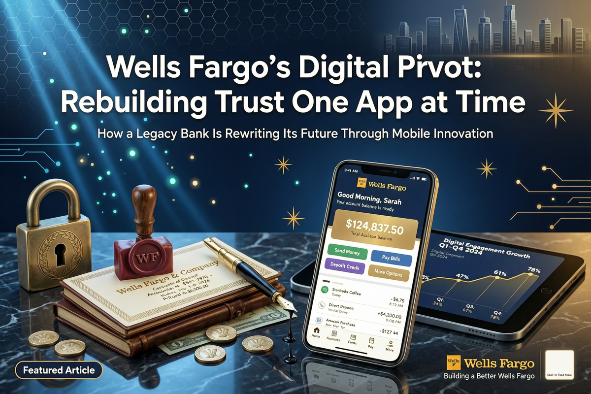 Wells Fargo's Digital Pivot: Rebuilding Trust One App at a Time