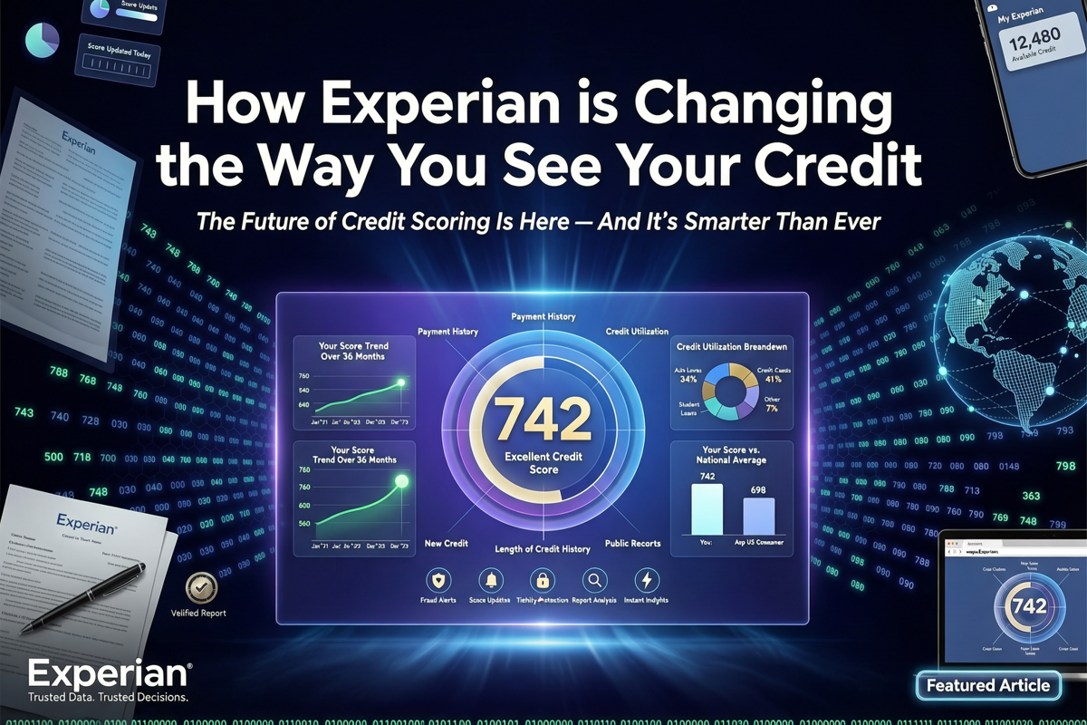 How Experian is Changing the Way You See Your Credit