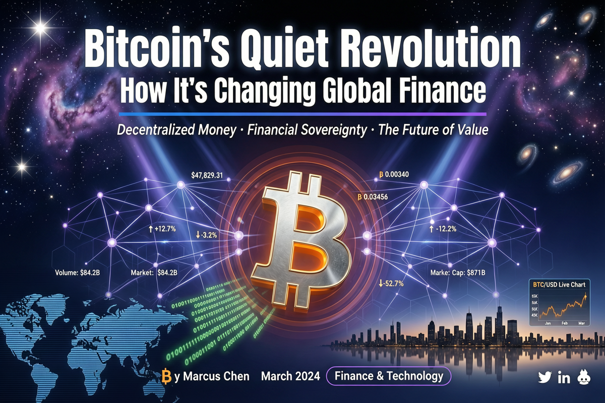 Bitcoin's Quiet Revolution: How It's Changing Global Finance