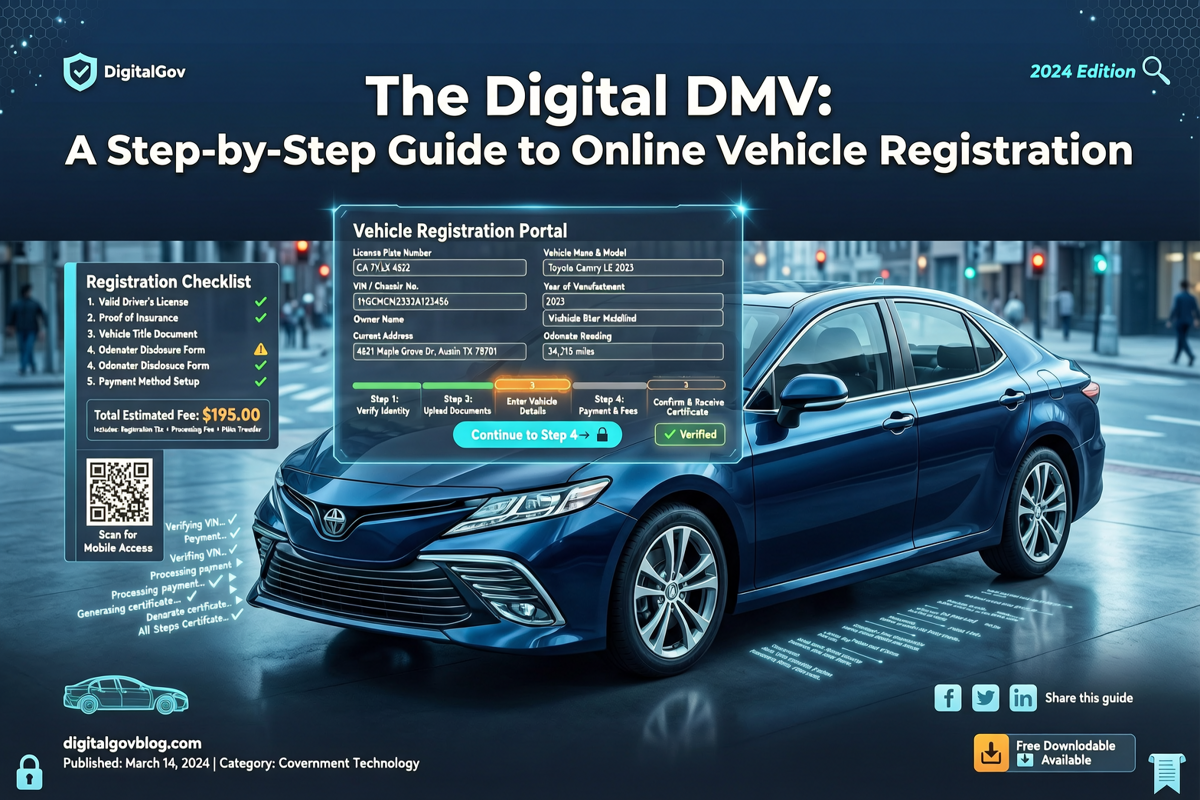 The Digital DMV: A Step-by-Step Guide to Online Vehicle Registration