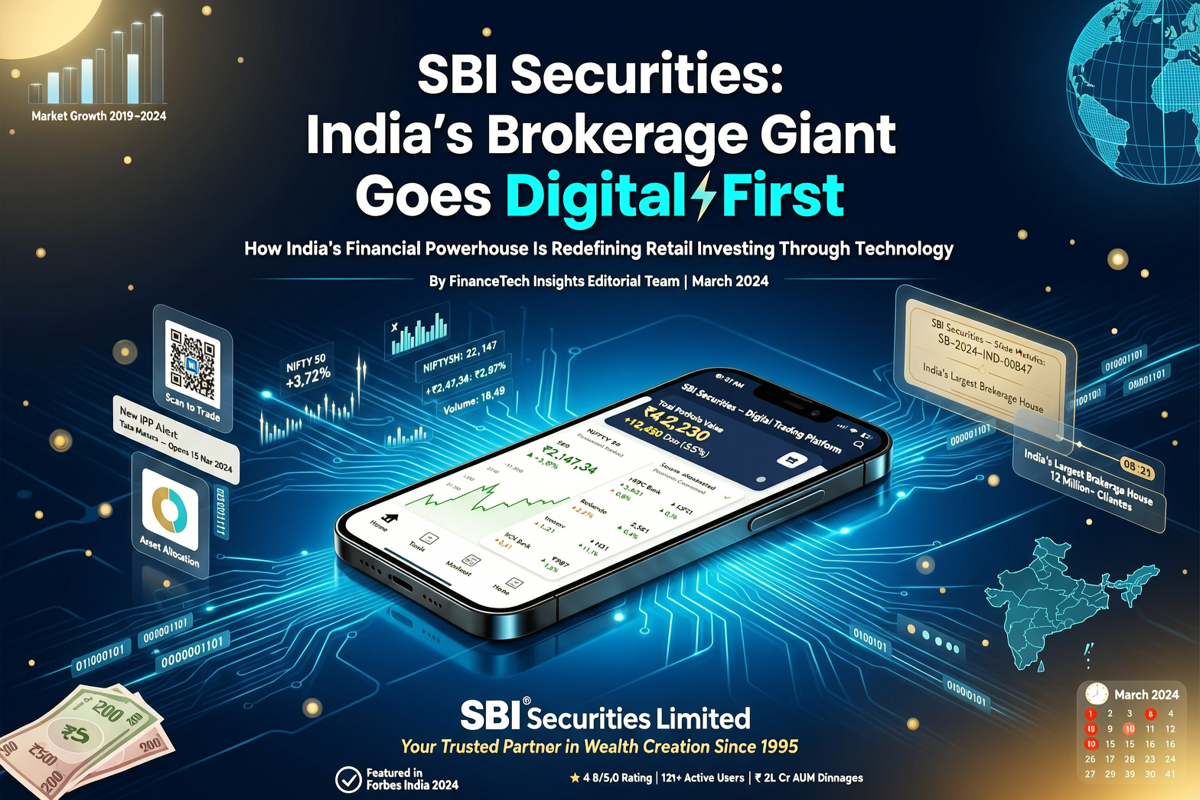 SBI Securities: India's Brokerage Giant Goes Digital-First
