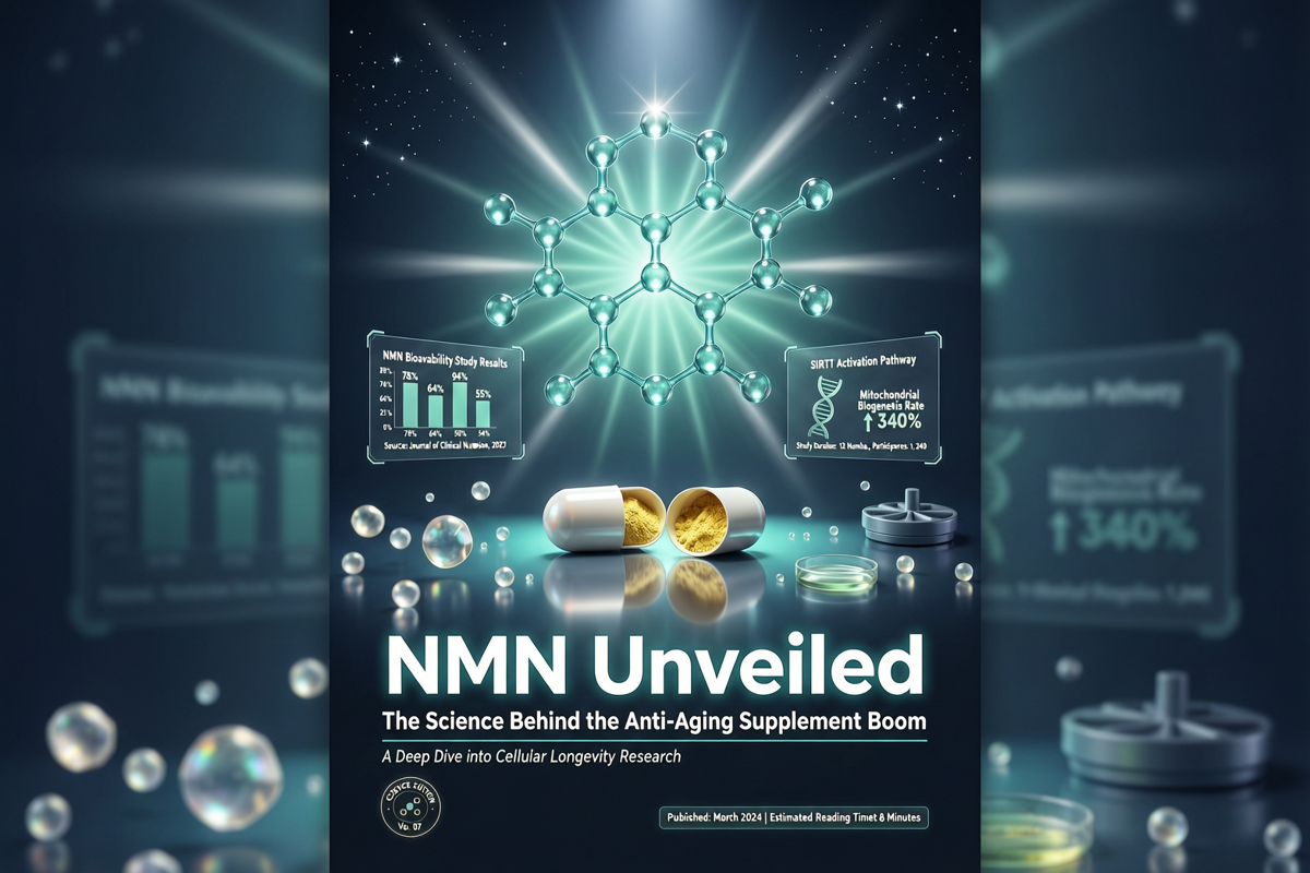 NMN Unveiled: The Science Behind the Anti-Aging Supplement Boom