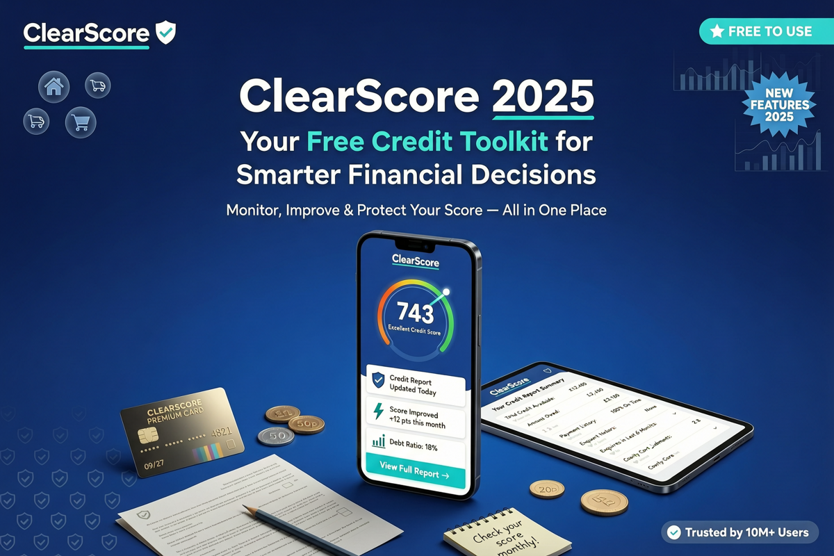 ClearScore 2025: Your Free Credit Toolkit for Smarter Financial Decisi