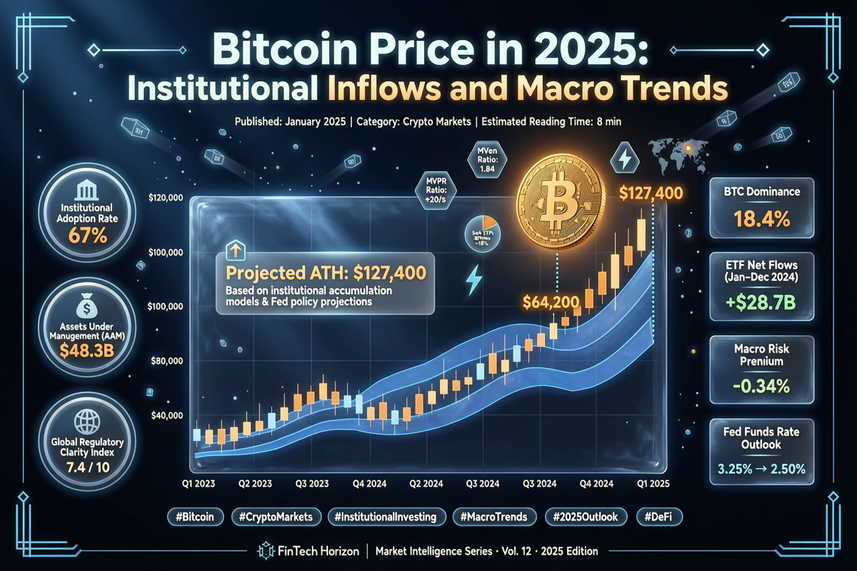 Bitcoin Price in 2025: Institutional Inflows and Macro Trends