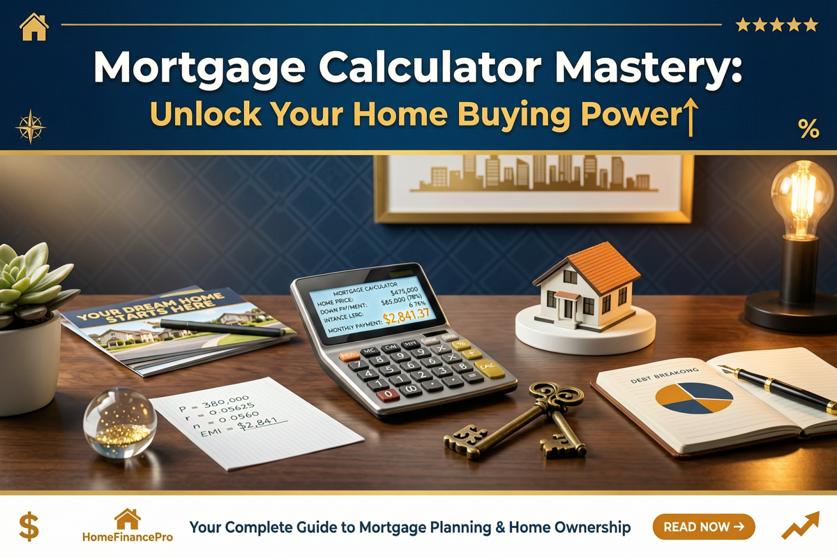 Mortgage Calculator Mastery: Unlock Your Home Buying Power