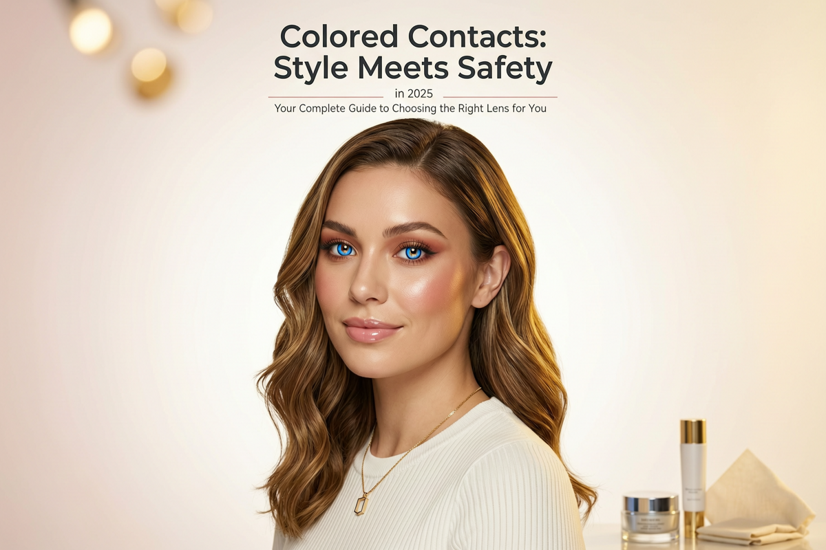 Colored Contacts: Style Meets Safety in 2025