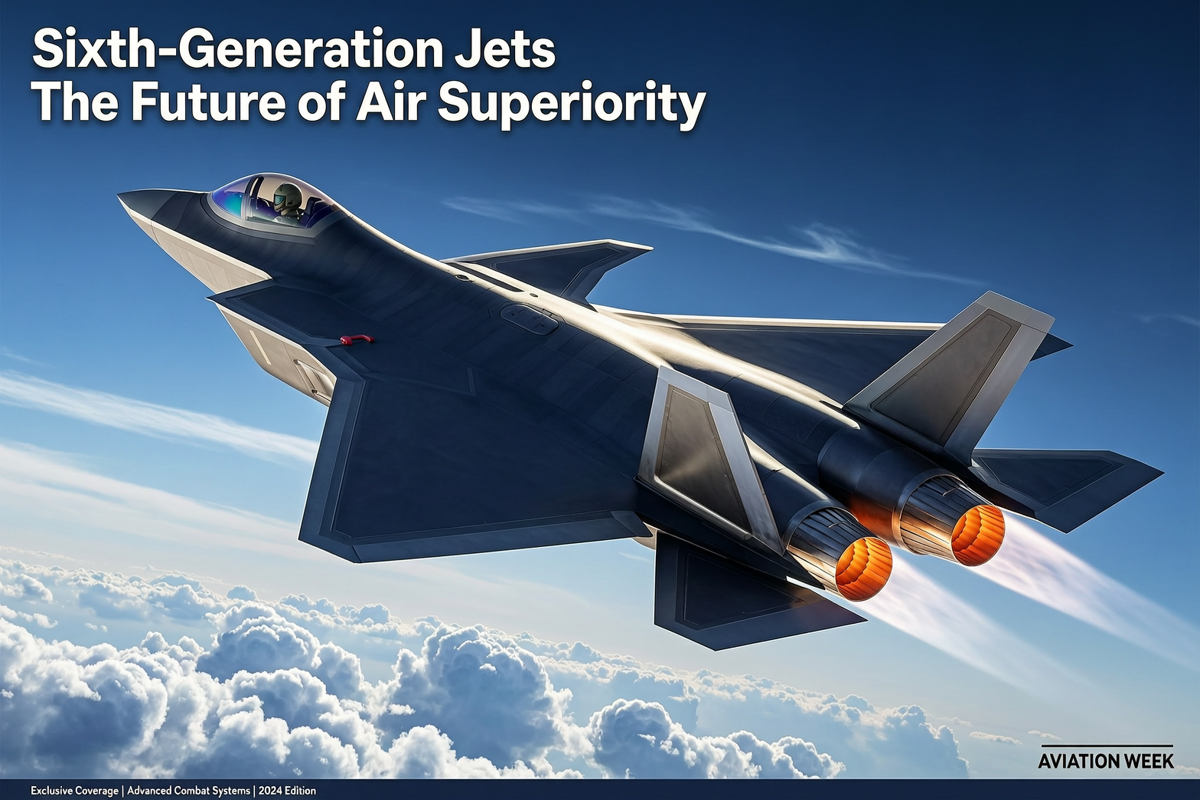 Sixth-Generation Jets: The Future of Air Superiority